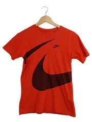 Vorschaubild 1 von Kinder Sport T-Shirt Gr. 152 Rot Big Swoosh Logo Baumwolle
