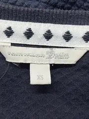 Vorschaubild 3 von Pullover Damen Gr. 32/XS Blau Casual Strukturmuster