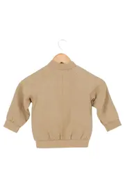 Vorschaubild 2 von Baby Bomberjacke Gr. 86 Beige Übergangsjacke Reißverschluss