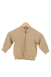 Vorschaubild 1 von Baby Bomberjacke Gr. 86 Beige Übergangsjacke Reißverschluss
