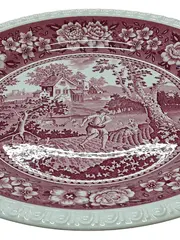 Vorschaubild 2 von Rusticana Wandteller Rot Porzellan 17cm Landhaus