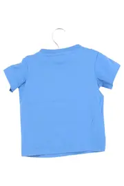 Vorschaubild 2 von Kinder T-Shirt Gr. 68/6M Blau Casual Sportlich Logo-Print