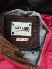 Vorschaubild 3 von Damen Leichte Jacke XS 34 Rot Streetwear Casual Reißverschluss Kapuze