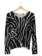 Vorschaubild 1 von Damen Pullover mit Blumenmuster Gr. 38/M Mehrfarbig Modern