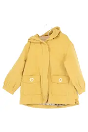 Vorschaubild 1 von Leichte Jacke Kinder Gr. 92 Gelb Casual Kapuze Baumwolle