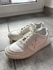 Vorschaubild 10 von Kinder Sneaker Low Schwarz Gr. 31 Stern Reißverschluss