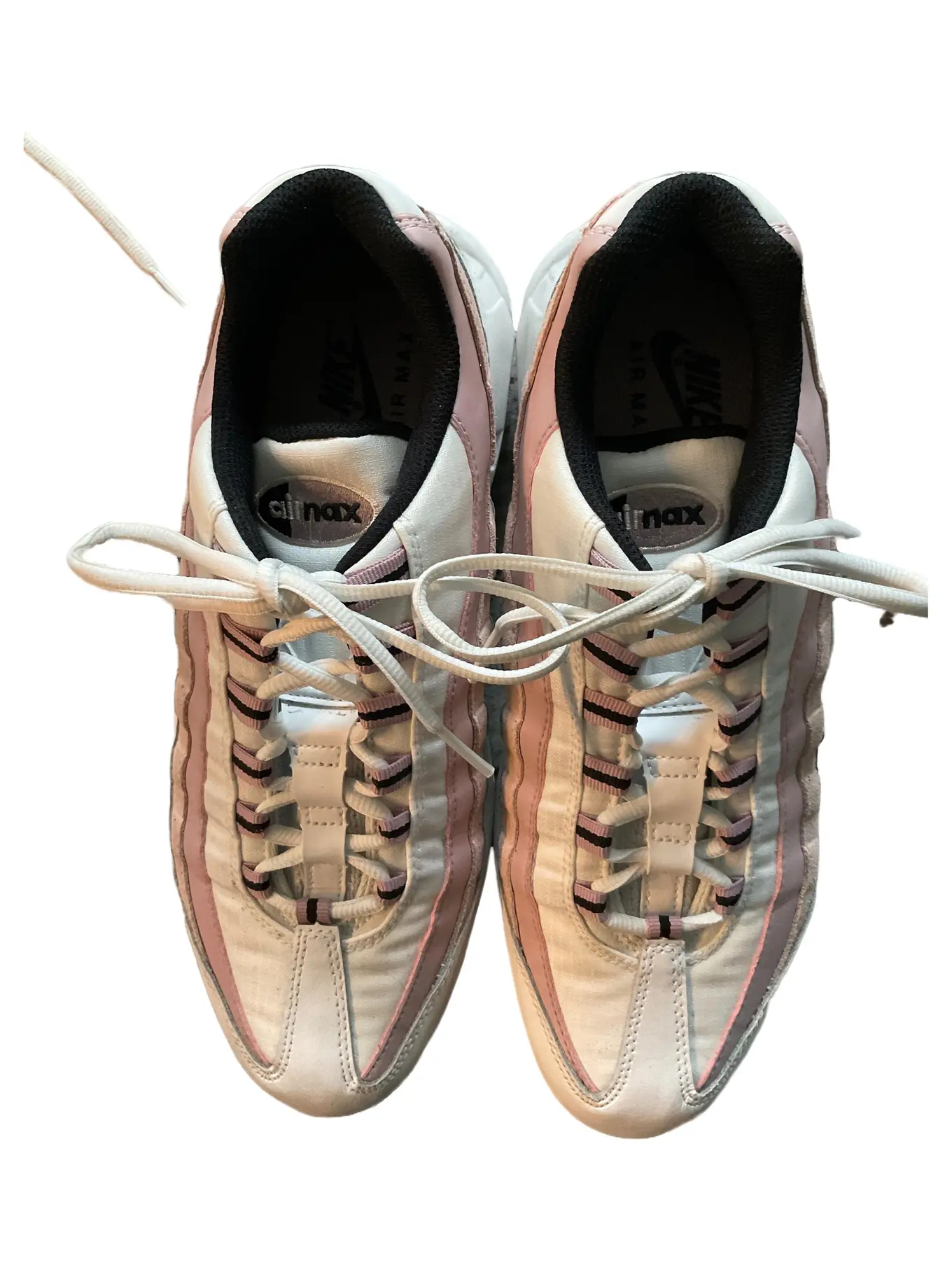 NIKE Air Max 95 Damen Sportschuhe Sneaker Gr. 44.5 Rosa Sportlich Casual