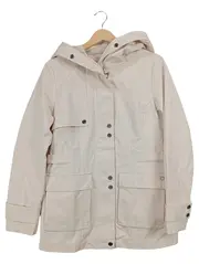 Vorschaubild 1 von Damen Leichte Jacke mit Kapuze Gr. 36/S Beige Casual
