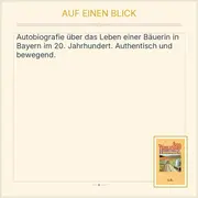 Vorschaubild 2 von Anna Wimschneider Autobiografie Lebenserinnerungen Bäuerin Piper