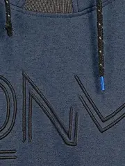 Vorschaubild 4 von EDC Herren Kapuzenpullover Blau Gr. 48/M Casual Hoodie