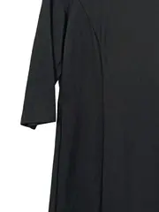 Vorschaubild 3 von Damen Jerseykleid Schwarz Gr. M 3/4 Arm Klassisch Elegant