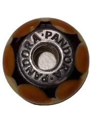 Vorschaubild 1 von Charm Anhänger Damen Glas Mehrfarbig Klassisch Abstrakt 1.5cm