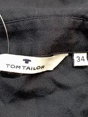 Vorschaubild 3 von Damen Bluse Gr. 34/XS Blau Viskose Kurzarm Klassisch Elegant