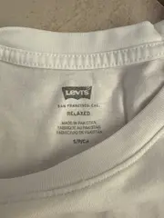 Vorschaubild 3 von Kinder T-Shirt Gr. 36/50 Weiß Casual Logo-Print