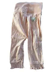 Vorschaubild 2 von Jogginghose Mädchen Rosa Gr. 74 Baumwolle Bär Logo Rüschen