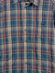 Vorschaubild 2 von Herren Flanellhemd kariert Langarm Mehrfarbig Gr. 44/XS
