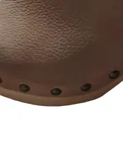 Vorschaubild 4 von Wedge Clogs Damen Sandalen Leder Keilabsatz Beige Gr. 39