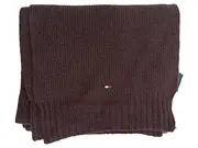 Vorschaubild 1 von Herren Schal Braun 100% Lammwolle Rippstrick 180x29cm