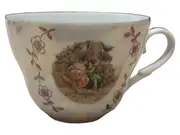 Vorschaubild 1 von Tasse Porzellan Romantisch Blumenmuster Weiß Made in GDR