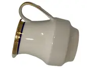 Vorschaubild 1 von Milchkännchen Porzellan Klassisch Weiß Geometrisch 9.5cm