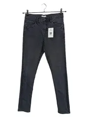 Vorschaubild 1 von Jeans Slim Fit Kinder Gr. 164 Grau Stretch Denim