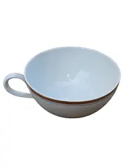 Vorschaubild 1 von Suppentasse Weiß Klassisch Porzellan 250ml mit Henkel