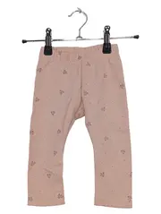 Vorschaubild 1 von Baby Mädchen Leggings Rosa Blumenmuster Gr. 80 Bio-Baumwolle
