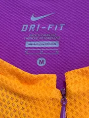 Vorschaubild 2 von Damen Sport Shirt Laufshirt Dri-Fit Orange Gr. M Kurzarm