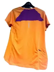 Vorschaubild 3 von Damen Sport Shirt Laufshirt Dri-Fit Orange Gr. M Kurzarm
