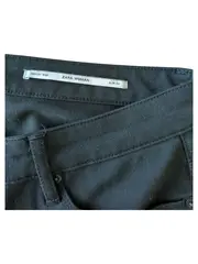 Vorschaubild 3 von Anzughose Damen Schwarz Gr. M Slim Fit Medium Rise Casual