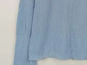 Vorschaubild 2 von Damen Pullover Gr. 34/XS Blau Casual Strickpullover Langarm