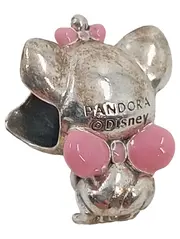 Vorschaubild 2 von Disney Aristocats Marie Katze Charm Silber Rosa Schleife
