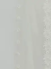 Vorschaubild 8 von Damen Bluse Gr. 38 M Weiß Feminin Langarm Stickerei