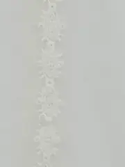 Vorschaubild 9 von Damen Bluse Gr. 38 M Weiß Feminin Langarm Stickerei