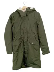 Vorschaubild 1 von Damen Parka Gr. 34/XS Oliv Casual Outdoor Teddyfell-Futter