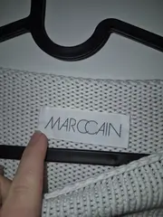 Vorschaubild 2 von Damen Strickpullover Gr. 36/S Weiß Baumwolle Basic