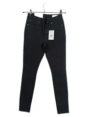 Vorschaubild 1 von Skinny Jeans Damen Schwarz Gr. W34/L30 Slim Fit Stretch