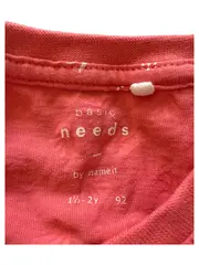 Vorschaubild 3 von Freizeitkleid Mädchen Gr. 92 Rosa Casual Baumwolle Blumenmuster Rüschen