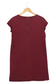 Vorschaubild 2 von Damen Freizeitkleid Rot Gr. 38/M Baumwolle Elegant Vintage