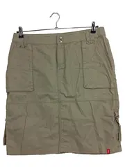 Vorschaubild 1 von EDC Damen Stoffhose Gr. 42 Beige Casual Leinen Baumwolle