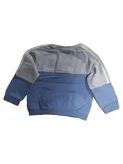 Vorschaubild 2 von Baby Sweatshirt Pullover Gr. 86 Blau 3-Streifen Baumwolle