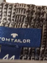 Vorschaubild 5 von Stoffhose Damen Gr. 44 Grau Kariert Glencheck Casual