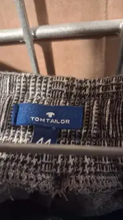 Vorschaubild 6 von Stoffhose Damen Gr. 44 Grau Kariert Glencheck Casual