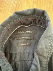 Vorschaubild 5 von Herren Freizeithemd Blau Gr. 56/3XL Casual Langarm Baumwolle