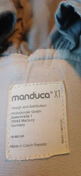 Vorschaubild 2 von XT Babytrage Tragehilfe Grau Baumwolle ergonomisch