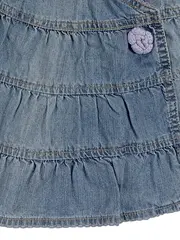 Vorschaubild 3 von Baby Mädchen Jeanskleid Gr. 62 Blau Casual Baumwolle