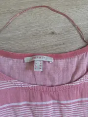 Vorschaubild 5 von Damen Sommerkleid gestreift Pink Gr. 36 Casual Baumwolle
