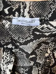 Vorschaubild 5 von Damen Hemdbluse 38 M Schlangenmuster Animal-Print Mehrfarbig