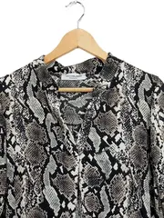 Vorschaubild 3 von Damen Hemdbluse 38 M Schlangenmuster Animal-Print Mehrfarbig