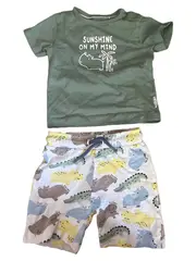 Vorschaubild 1 von Jungen Twin Set T-Shirt Shorts Gr. 68 Mehrfarbig Casual